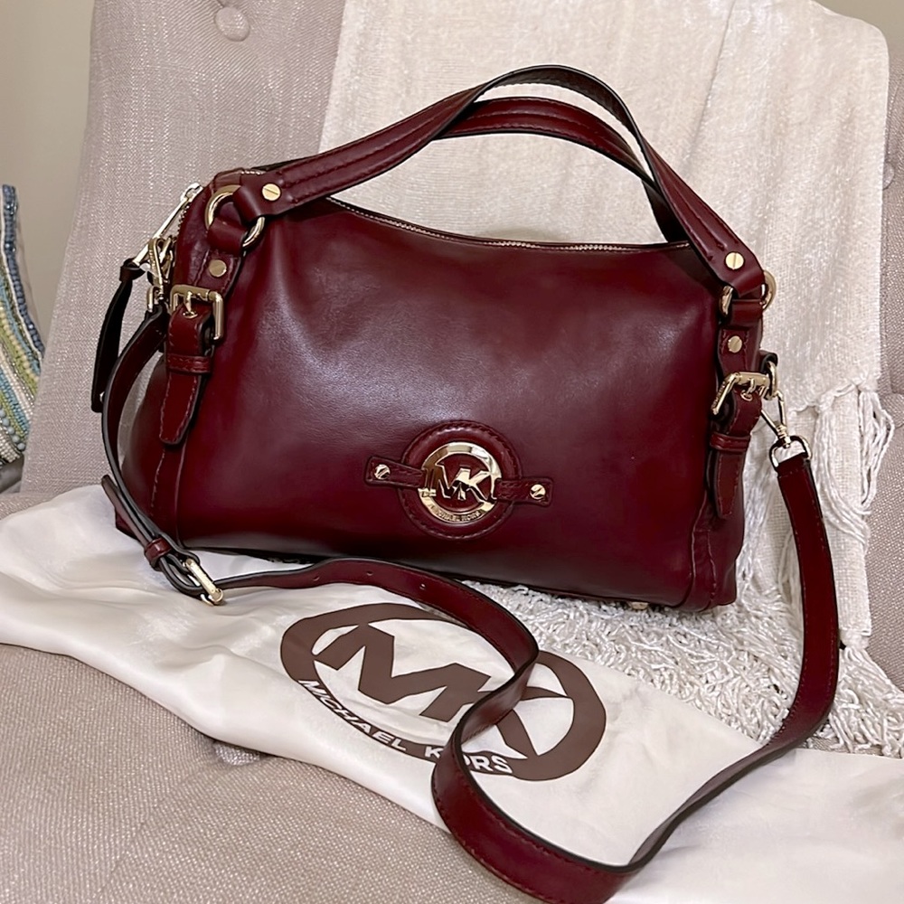 Michael Kors leather handbag